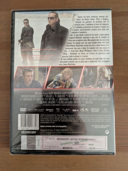 DVD NOVO e SELADO " MacGruber " 2010
