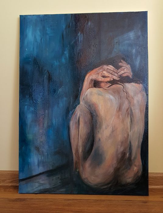 Obraz olejny 50×70 cm "Blue"