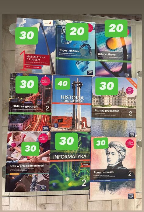 Podręczniki technikum