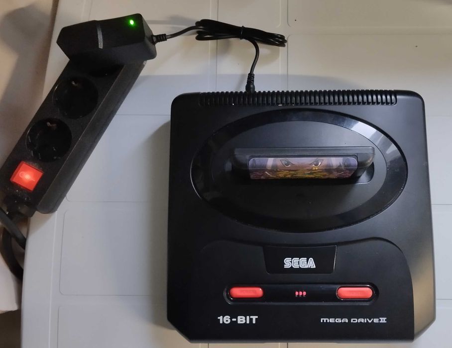Fonte Alimentação para Sega Mega Drive 2 - Novo e Lacrado