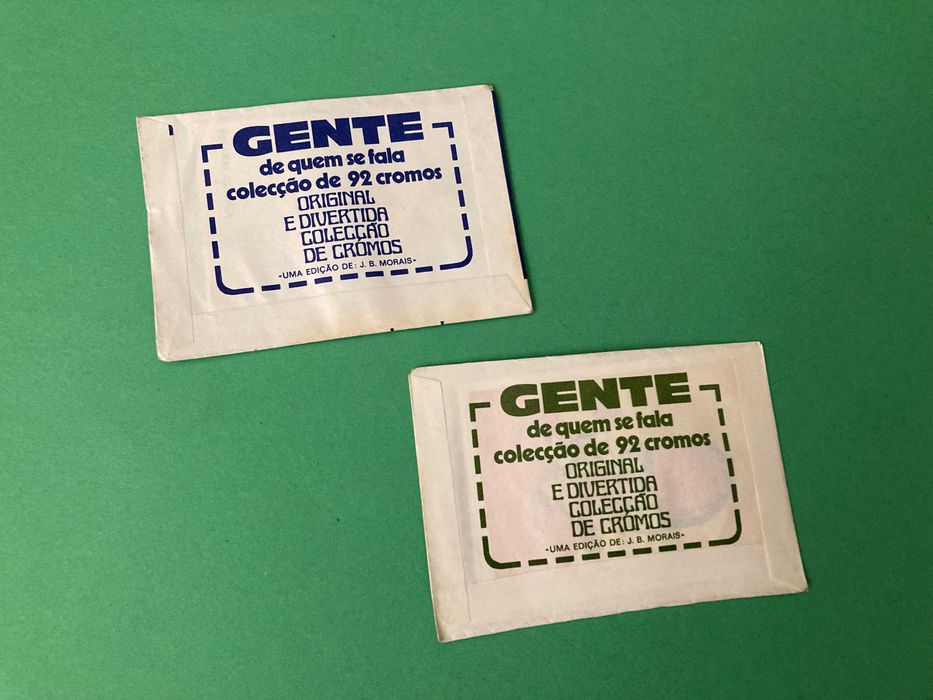 Carteiras de Cromos da Colecção Gente de quem se Fala Anos 70