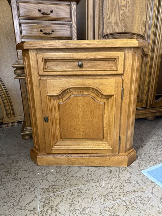 Szafka narożna dębowa