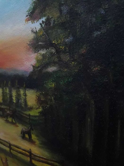 Пейзаж олійними фарбами