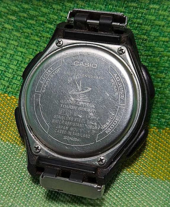 Часы Casio WVQ-400 Solar Wave Ceptor. Оригинал-рабочие без браслета
