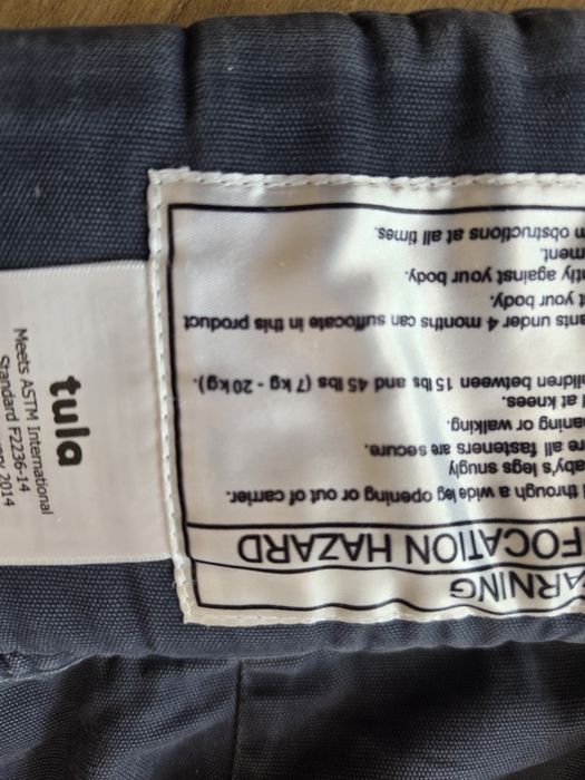 Nosidełko ergonomiczne Tula 7-20kg.