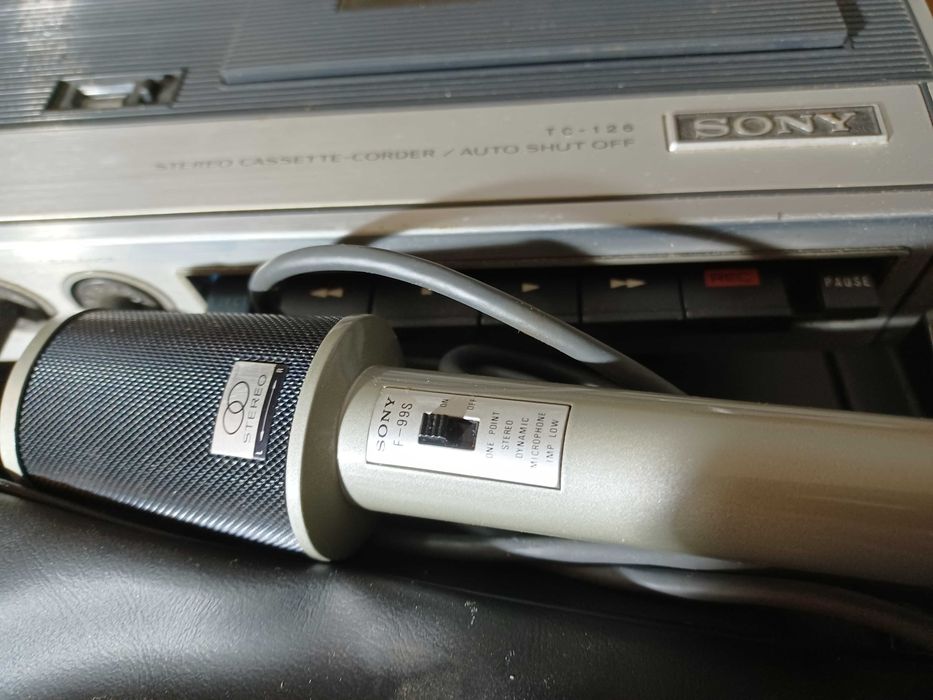 Vintage SONY TC-126 Cassette Player