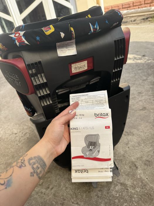 Продам автокресло Britax Römer KING II