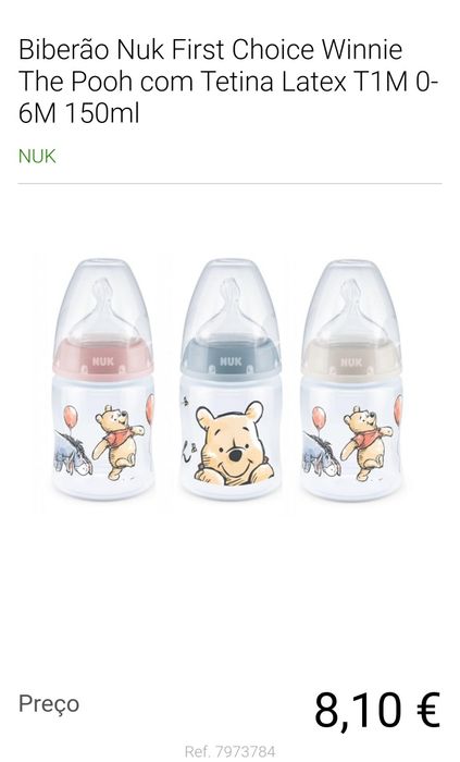 Biberão NUK 150ml