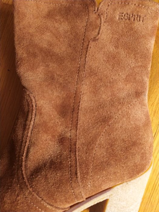 Botki/ kozaczki zamszowe rozmiar 39