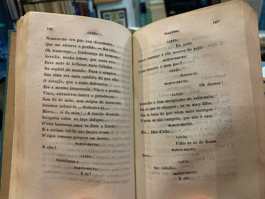 Catão (Theatro) - J. B. de Almeida-Garrett (1845)