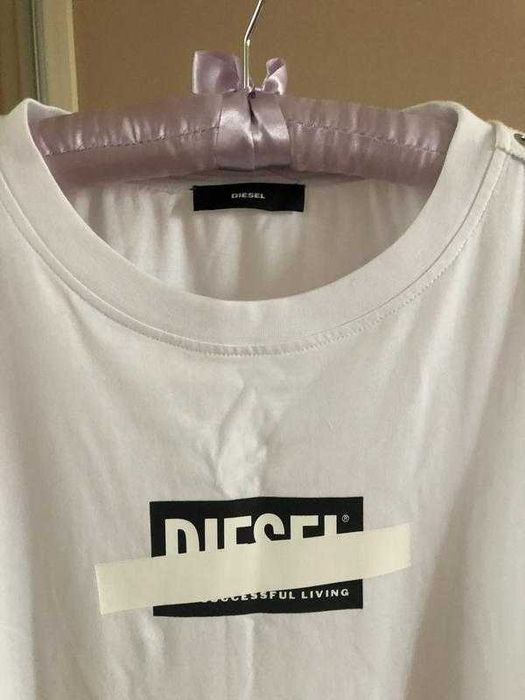 Diesel женская удлиненная майка, майка платье сукня-майка Дізель