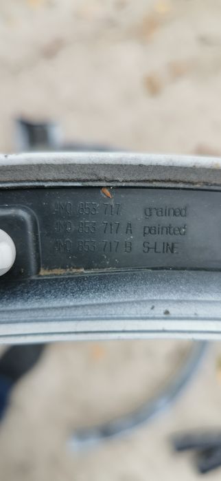 Audi q7 4m расширители передних арок 4m0853718, f,a,b 4m0853717, f,a,b