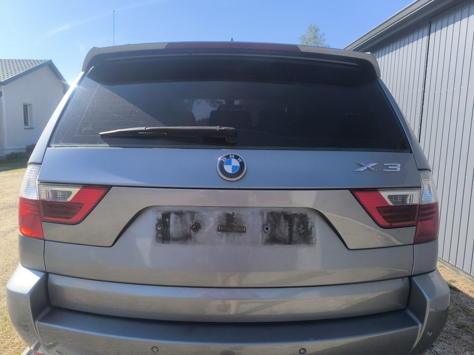 BMW X3 E83 Klapa Bagażnika A08/7 Silbergrau