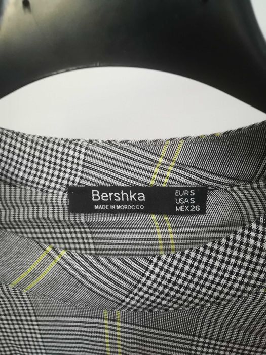 Camisa xadrez Bershka