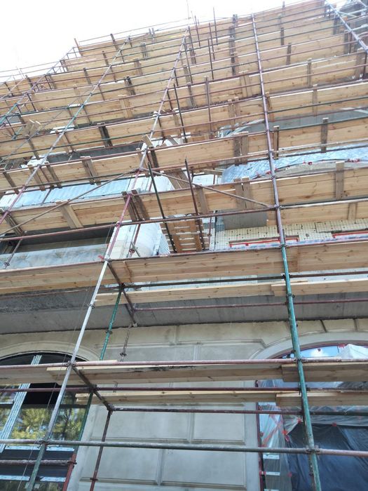 Строительные леса.Будівнльні риштування.Вишки