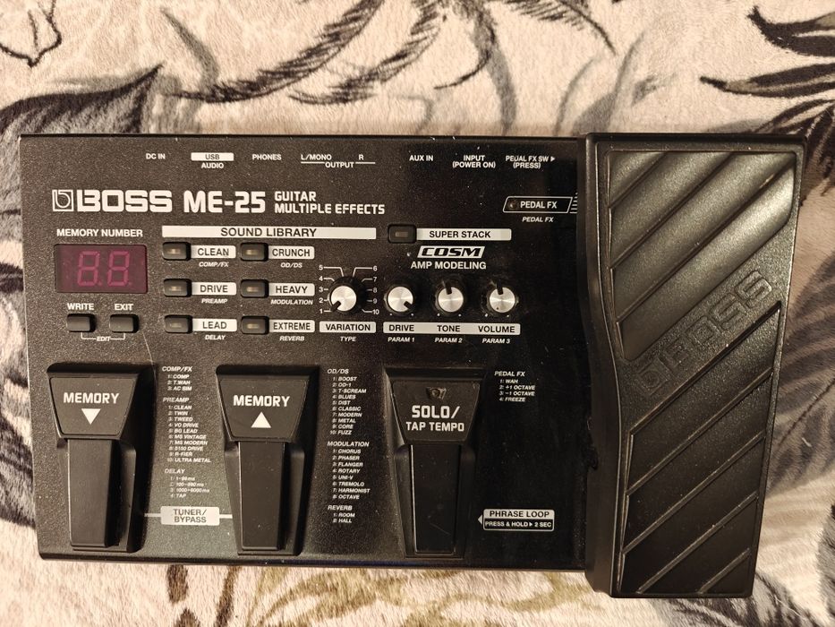 BOSS マルチエフェクター ME-25 Amazon | BOSS Guitar Multiple Effects ギター用マルチ