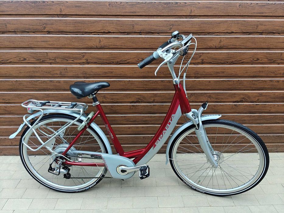 Rower elektryczny SPARTA ION GL 11ah 53cm Shimano NEXAVE. JAK NOWA !!! 800 KM