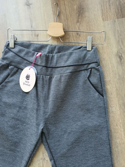 Spodnie legginsy nowe M/L kieszenie damskie