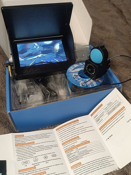 Подводная видеокамера для рыбалки DDCAMERA (Визуальный эхолот) 4,3"15м