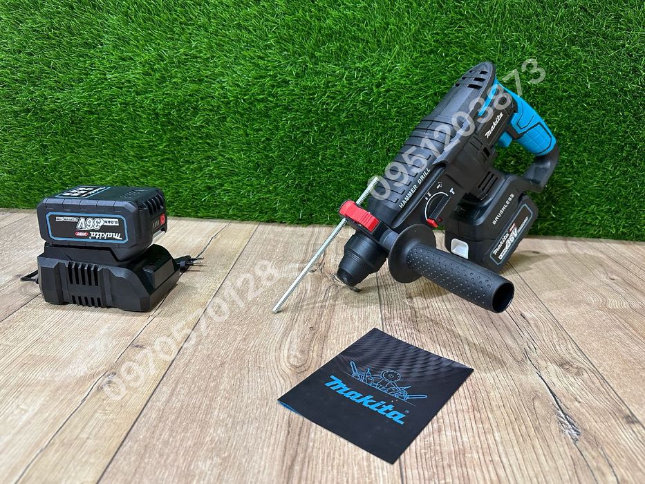 Аккумуляторный Перфоратор Makita DHR202 36V 8Ah бесщеточный 3,3 Дж