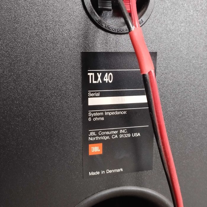 Kolumny JBL model TLX40 6ohm lub LX300 4ohm
