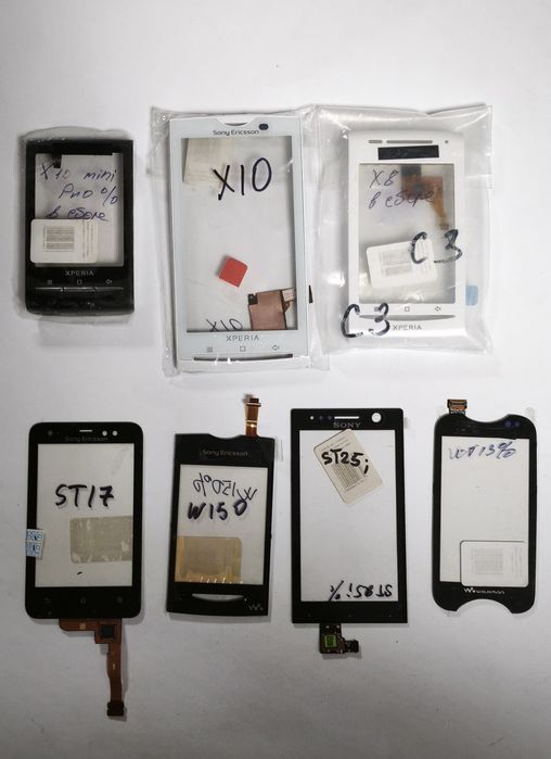 Дисплеи, тачскрины Sony Ericsson до 2014 года выпуска. Читать Описание
