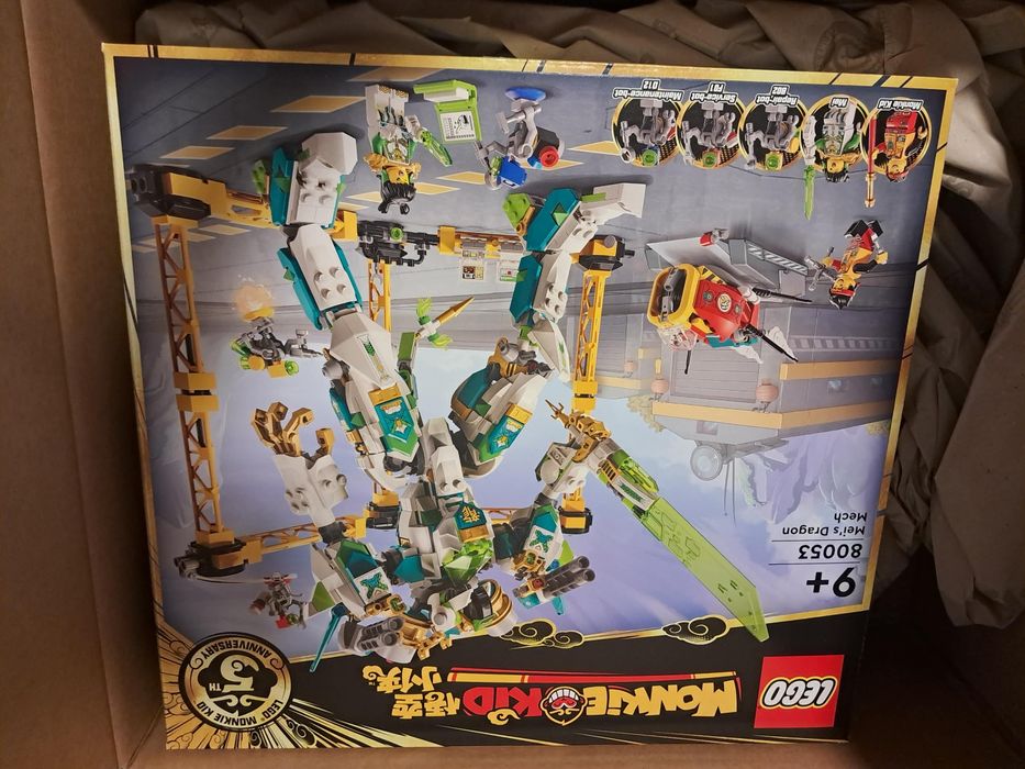 NEGOCJUJ Klocki LEGO Monkie Kid 80053  Smoczy mech Mei
