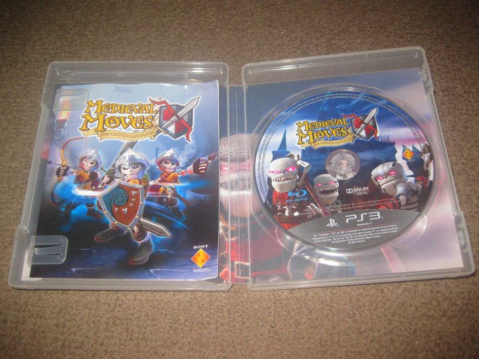 Jogo "Medieval Moves: No Castelo Fantasma" Playstation 3/Completo!64584889306883122