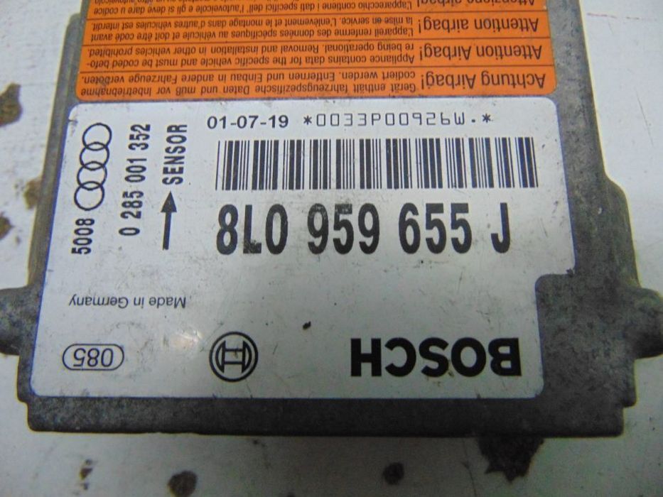 VW,polo,golf,passat,etc centralina do airbag