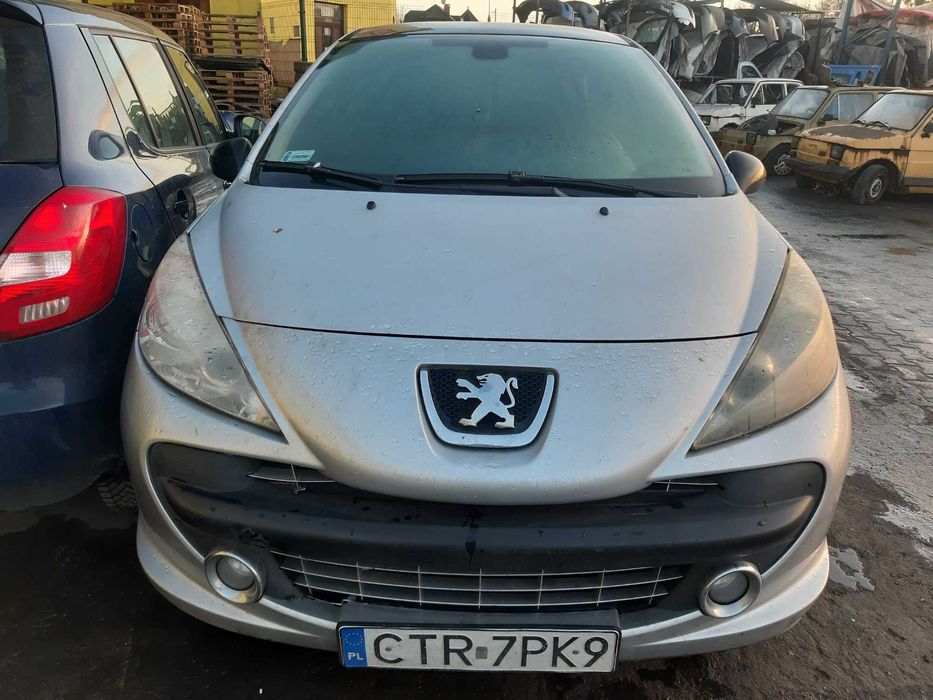 Peugeot 207 EZRC zderzak drzwi lampa błotnik maska klapa części