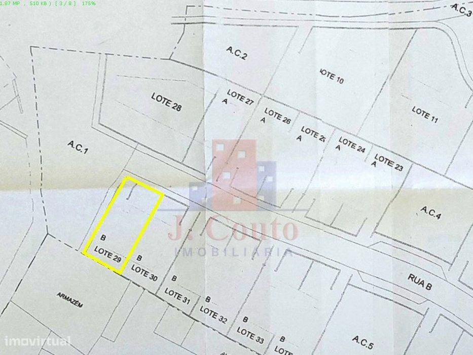 Lote de Terreno Urbano em Santa Catarina