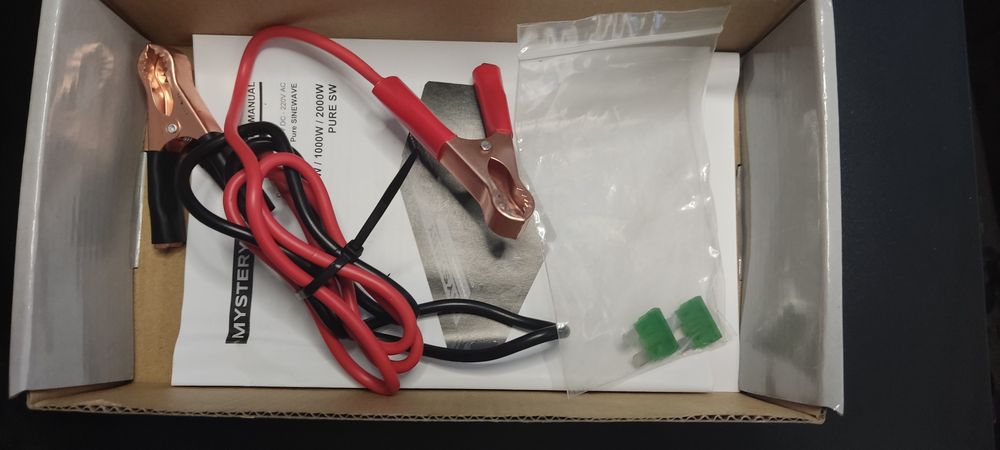 Інвертор 12V-220V Mystery MAC-500W Pure SW (Чиста синусоїда) для котла