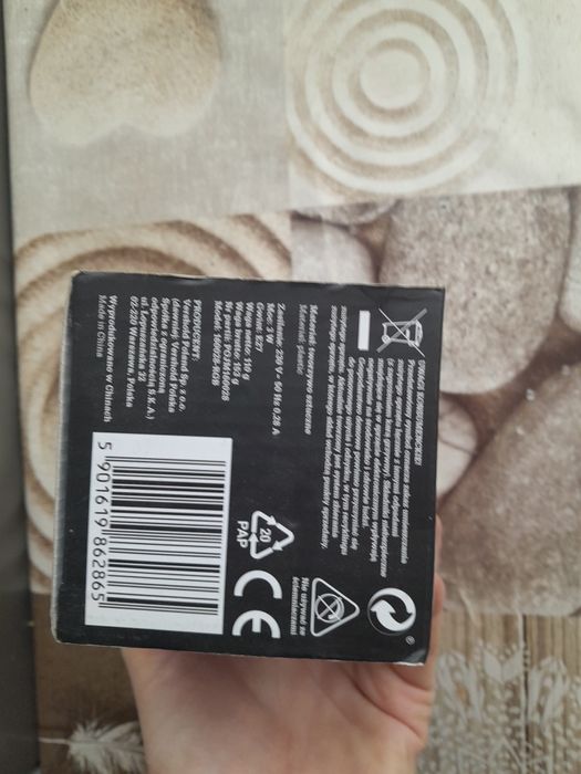 nowa żarówka disco  obrotowa