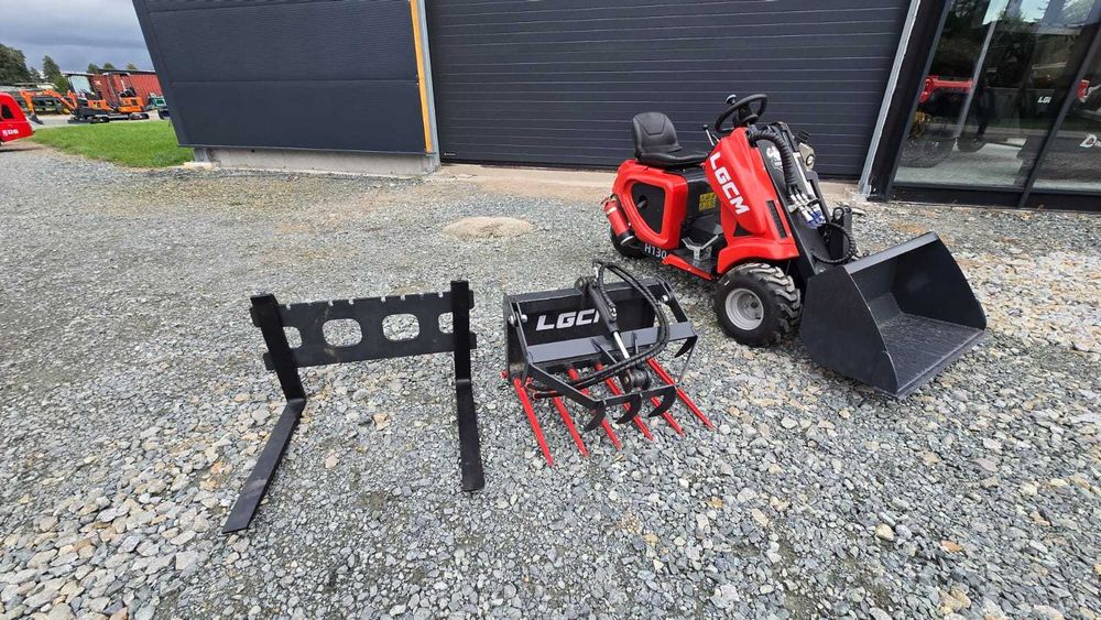 Nowa Mini ładowarka kołowa LGCM LG13/H130 - 3WD(heracles, jcb, avant, schafer, weidemann, bobcat)