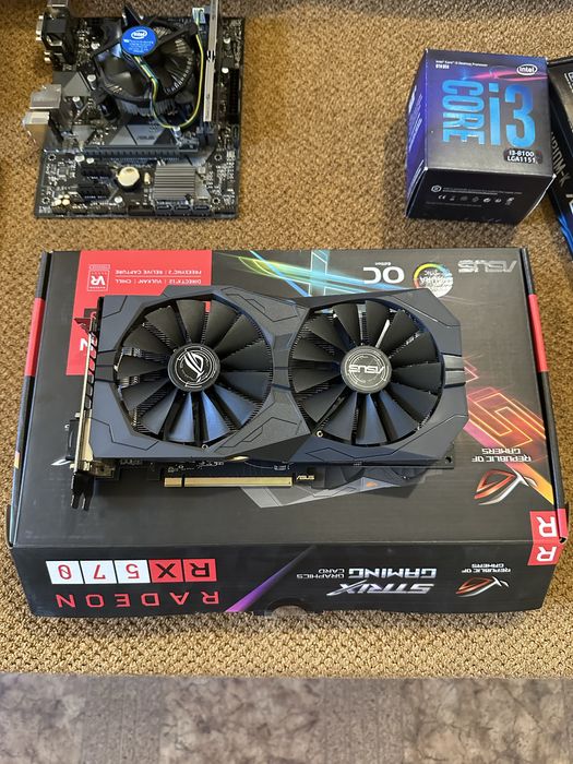 rx 570 asus - купити комплектуючі для ПК - Ціна на OLX.ua