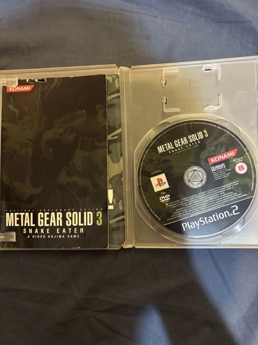 Metal Gear Solid 3 snake eater ps2