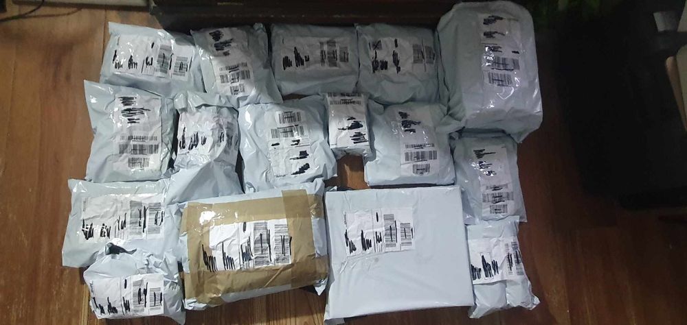 NIEODEBRANE PACZKI z sklepów w DE, #Amazon Otto eBay zwroty mix boxy #