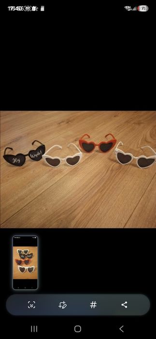 4x okulary na wesele