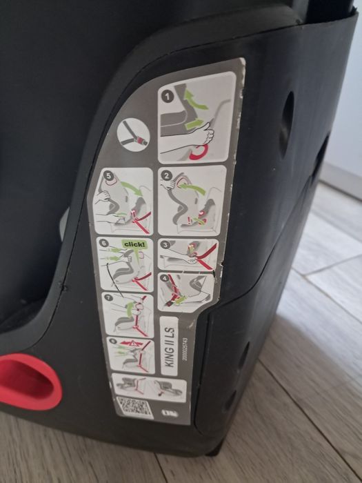 Fotelik Britax Romer King II ls 9-18 kg