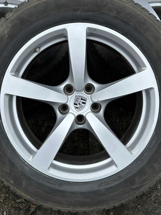 Oryginalne Alufelgi Porsche Macan 95B OE koła 235/60R18 255/55 8J 9J