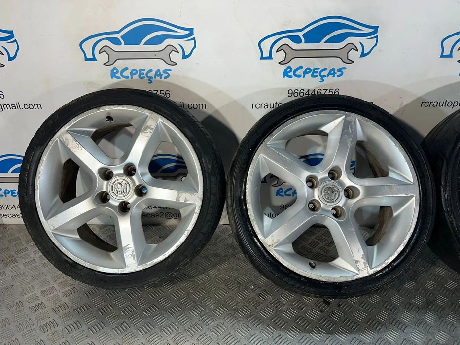 Conjunto Jantes 17 Originais Opel Astra H GTC 7J ET39 5x110 OP12