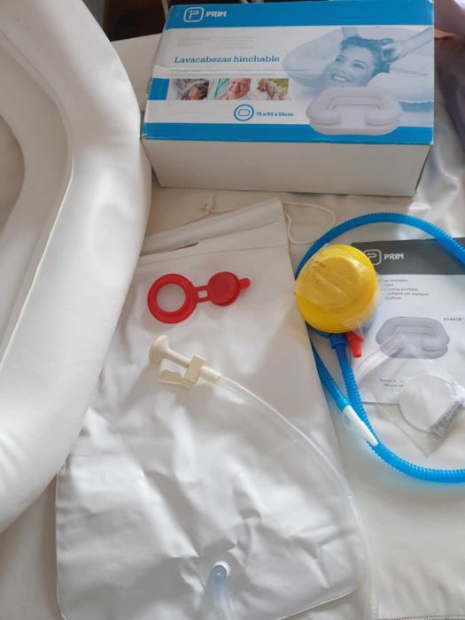 Lava cabeça insuflável