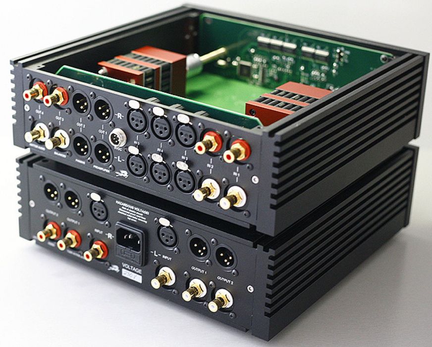 Hattor Audio – The Big Pré amplificador + tube stage