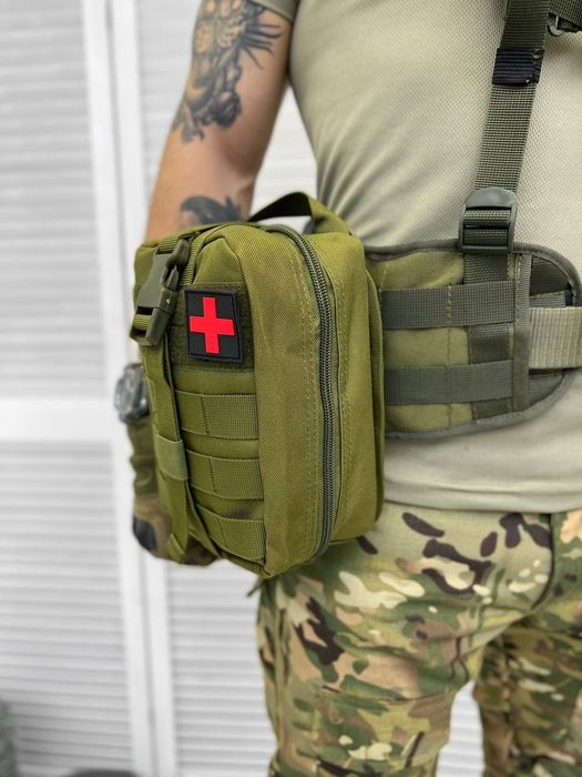 Тактичний військовий підсумок під Аптечку з швидким скидом 2.7л