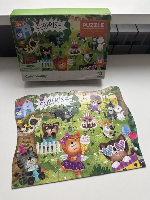Дитячий Пазл Dodo Свято котиків