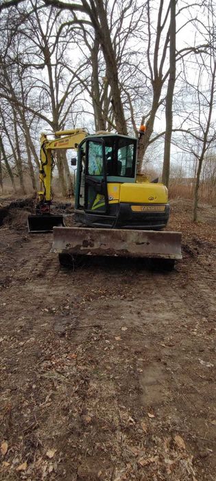 Koparka Yanmar Sv100 Rototilt Gumowe gąsienice