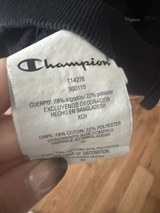 Bluza czarna champion