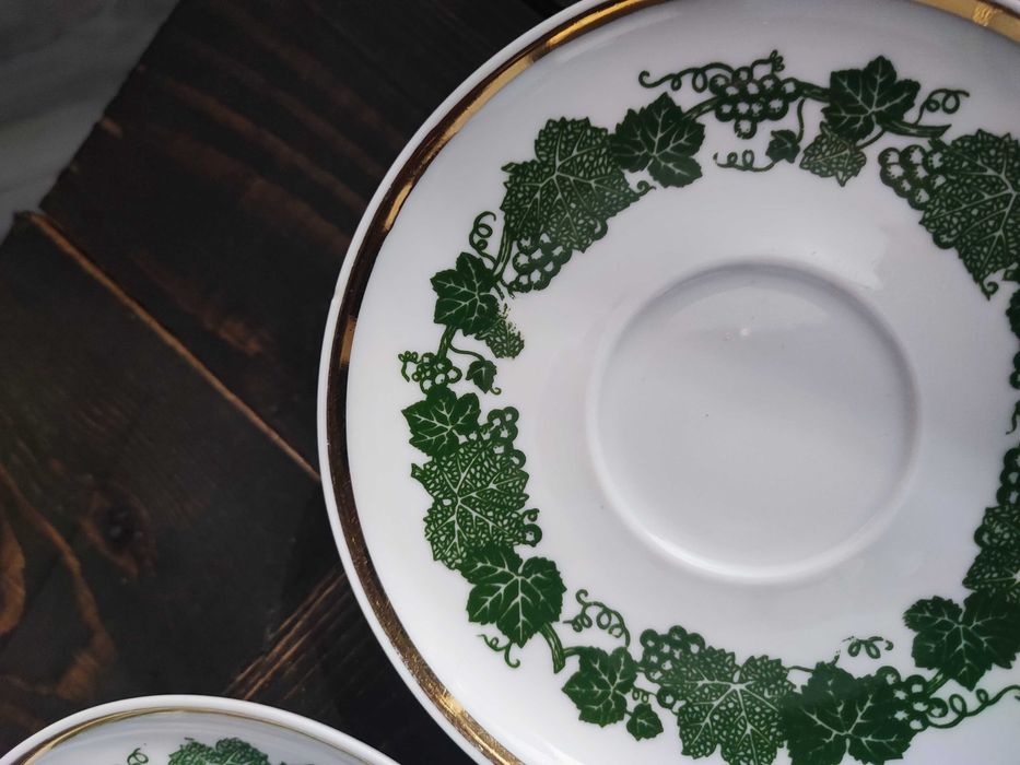 Filiżanki liść winogronu Kahla