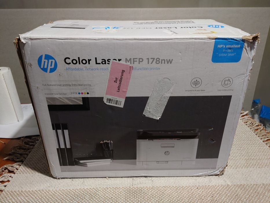 Drukarka Laserowa HP MFP 178nwg wifi kolor