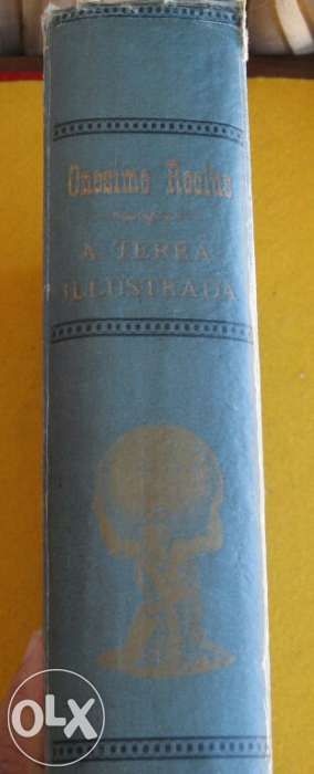 Livro Antigo A Terra Illustrada Companhia Nacional Editora
